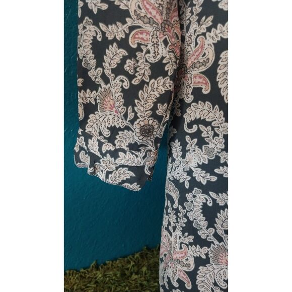 NWT Ann Taylor LOFT Paisley Dress XS Petite - Picture 11 of 12